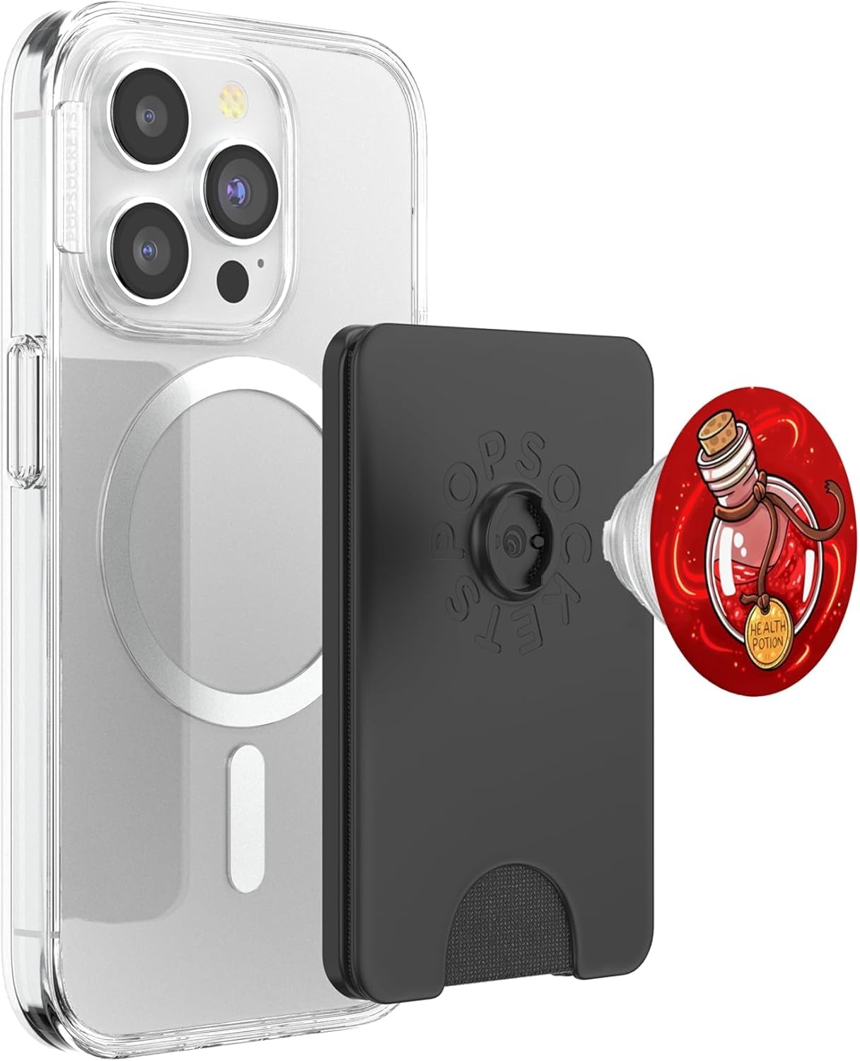 image:imagePopSockets Phone Grip Health Potion PopSockets PopGrip for MagSafeMagnetic PopWallet