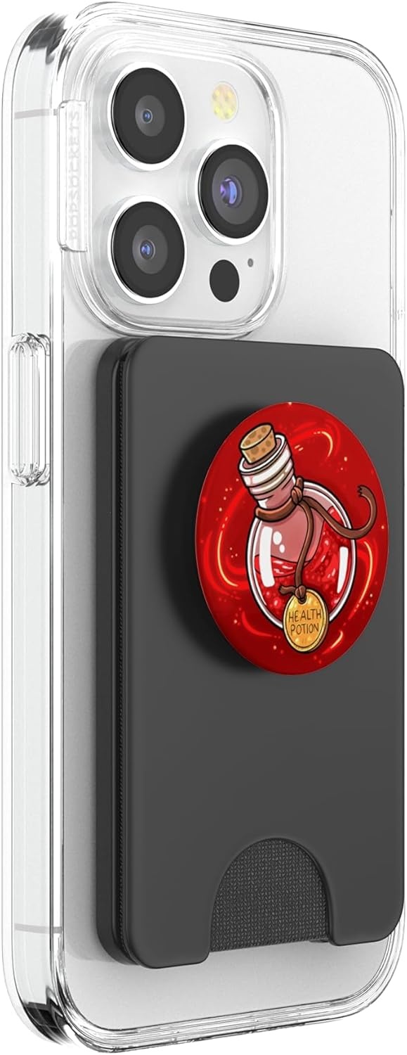 image:imagePopSockets Phone Grip Health Potion PopSockets PopGrip for MagSafeMagnetic PopWallet