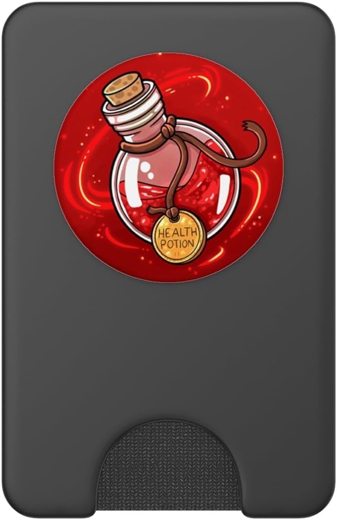 image:imagePopSockets Phone Grip Health Potion PopSockets PopGrip for MagSafeMagnetic PopWallet