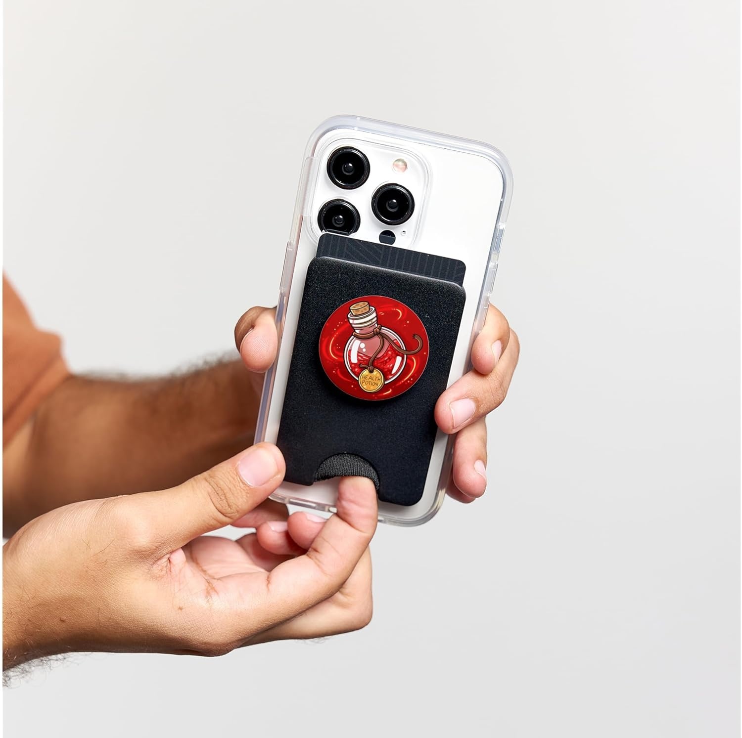 image:imagePopSockets Phone Grip Health Potion PopSockets PopGrip for MagSafeMagnetic PopWallet