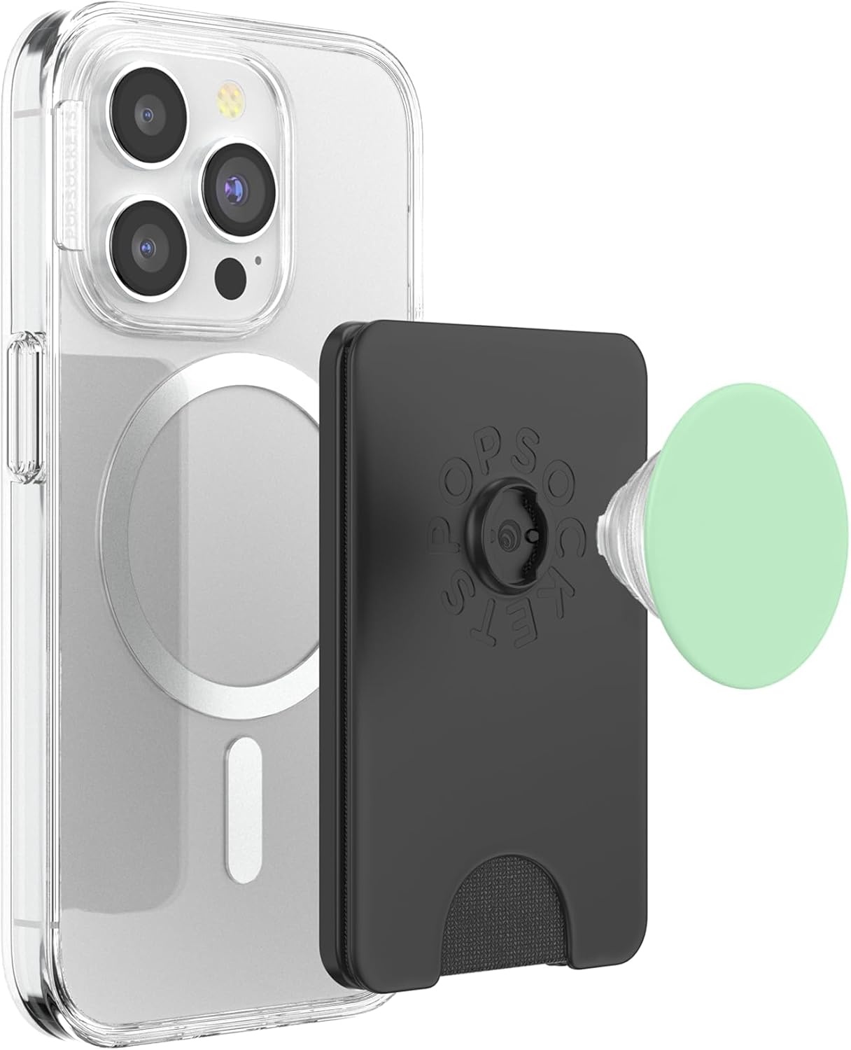 image:imagePopSockets Phone Grip Matcha Dew PopSockets PopGrip for MagSafeMagnetic PopWallet