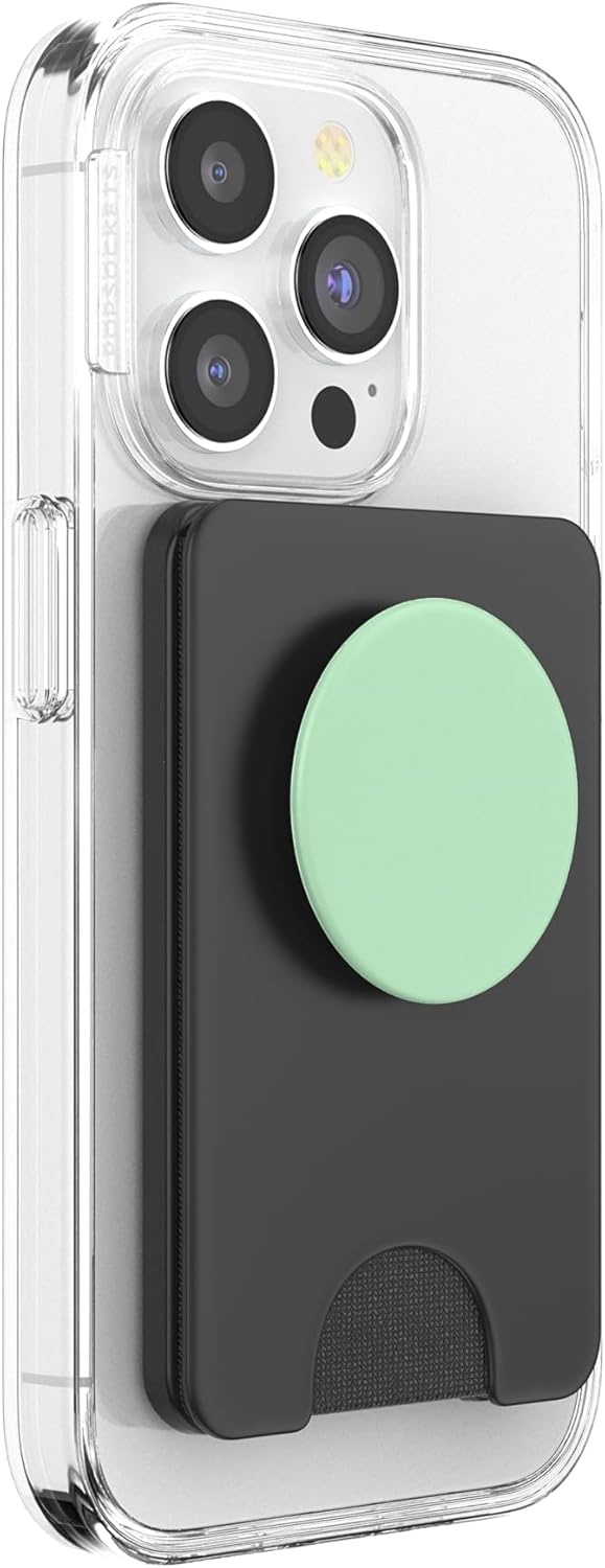 image:imagePopSockets Phone Grip Matcha Dew PopSockets PopGrip for MagSafeMagnetic PopWallet