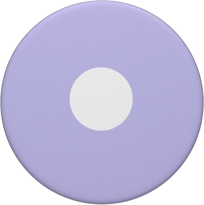 image:imagePopSockets Phone Grip Purple amp White Dot PopSockets PopGrip for MagSafeAdhesive PopGrip