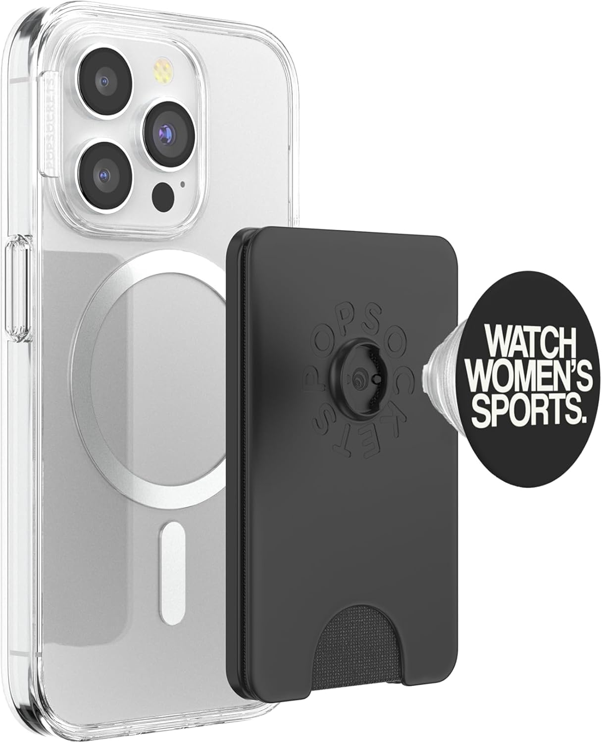 image:imagePopSockets Phone Grip Watch Womens Sports PopSockets PopGrip for MagSafeMagnetic PopWallet
