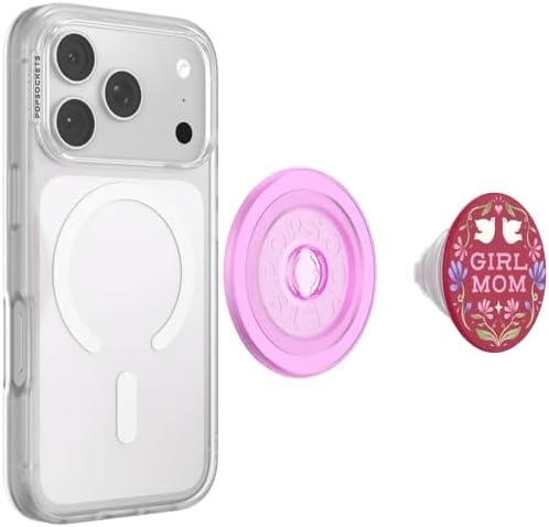 image:imagePopSockets Phone Grip for MagSafe Magnetic Holder Phone Stand Mom Girl MomGirl Mom