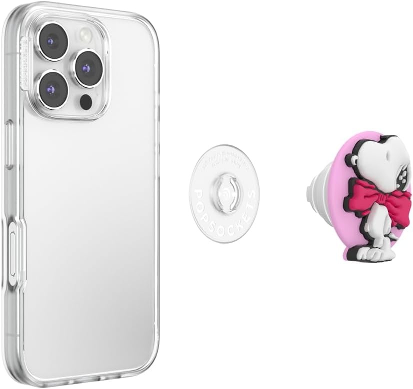 image:imagePopSockets Phone Grip for MagSafe Magnetic Holder Phone Stand Snoopy Tied in a BowTied in a Bow
