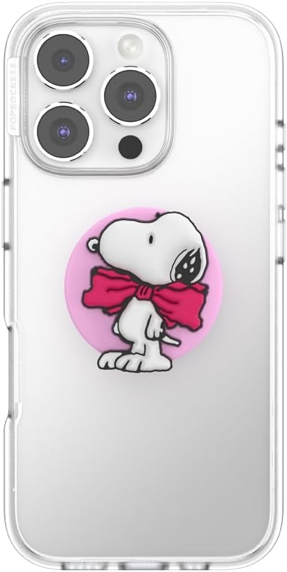 image:imagePopSockets Phone Grip for MagSafe Magnetic Holder Phone Stand Snoopy Tied in a BowTied in a Bow