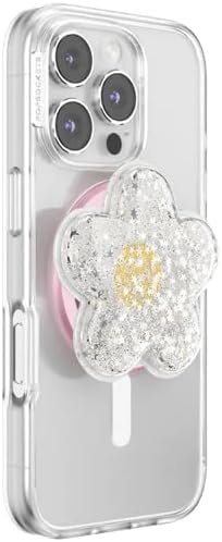 image:imagePopSockets Phone Grip for MagSafe Magnetic Holder Phone Stand Squishy Tidepool Squishy Daisy White