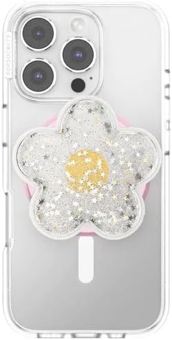 image:imagePopSockets Phone Grip for MagSafe Magnetic Holder Phone Stand Squishy Tidepool Squishy Daisy White