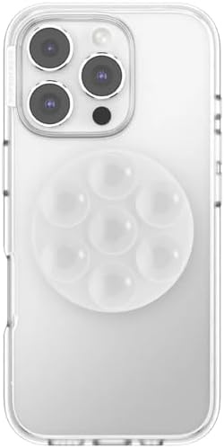 image:imagePopSockets PopTop Adhesive Phone Grip with Swappable Top Clear Clear