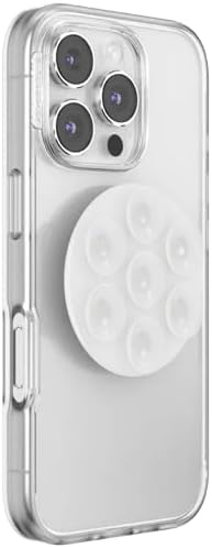 image:imagePopSockets PopTop Adhesive Phone Grip with Swappable Top Clear Clear