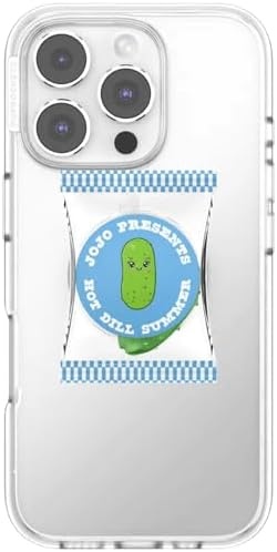 image:imagePopSockets PopTop Adhesive Phone Grip with Swappable Top Funny So SaltyBaggy Pickle
