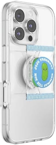 image:imagePopSockets PopTop Adhesive Phone Grip with Swappable Top Funny So SaltyBaggy Pickle