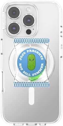 image:imagePopSockets PopTop Adhesive Phone Grip with Swappable Top Funny So SaltyBaggy Pickle