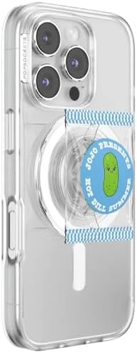 image:imagePopSockets PopTop Adhesive Phone Grip with Swappable Top Funny So SaltyBaggy Pickle