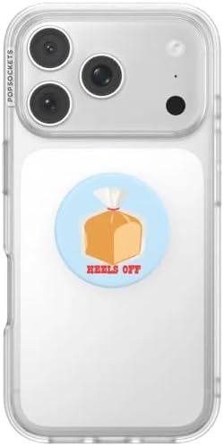image:imagePopSockets PopTop Adhesive Phone Grip with Swappable Top Funny So SaltyHeels Off
