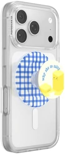 image:imagePopSockets PopTop Adhesive Phone Grip with Swappable Top Funny So SaltySo Salty