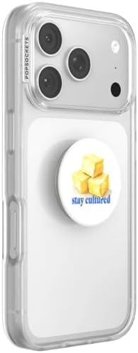 image:imagePopSockets PopTop Adhesive Phone Grip with Swappable Top Funny So SaltyStay Cultured