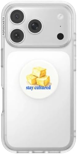 image:imagePopSockets PopTop Adhesive Phone Grip with Swappable Top Funny So SaltyStay Cultured