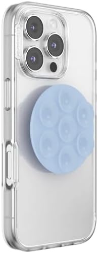 image:imagePopSockets PopTop Adhesive Phone Grip with Swappable Top Light Blue Frost