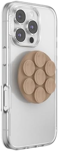 image:imagePopSockets PopTop Adhesive Phone Grip with Swappable Top Neutral Latte