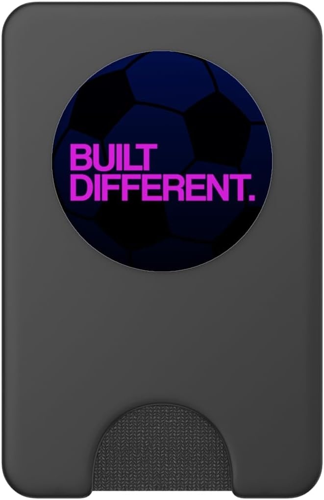 image:imagePopSockets Soccer Phone Grip Built Different PopSockets PopGrip for MagSafeMagnetic PopWallet
