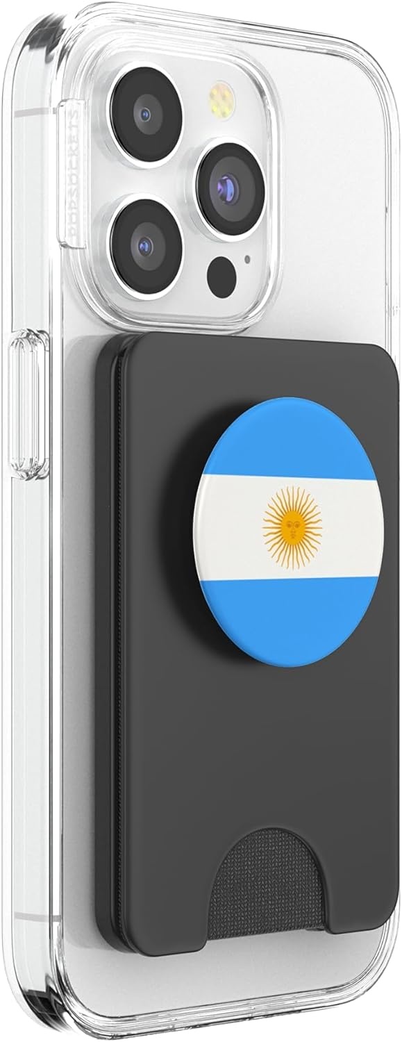 image:imagePopSockets World Cup Phone Grip Argentina Flag PopSockets PopGrip for MagSafeMagnetic PopWallet