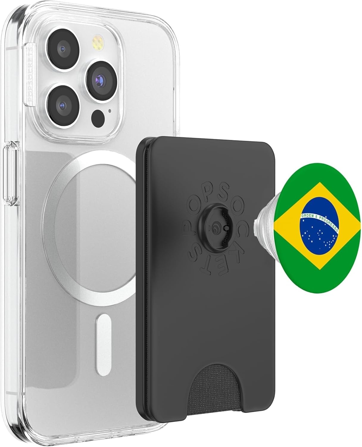 image:imagePopSockets World Cup Phone Grip Brazil Flag PopSockets PopGrip for MagSafeMagnetic PopWallet