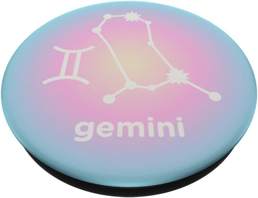 image:imagePopSockets Zodiac Phone Grip Gemini Zodiac Sign PopSockets Adhesive PopGripAdhesive PopGrip