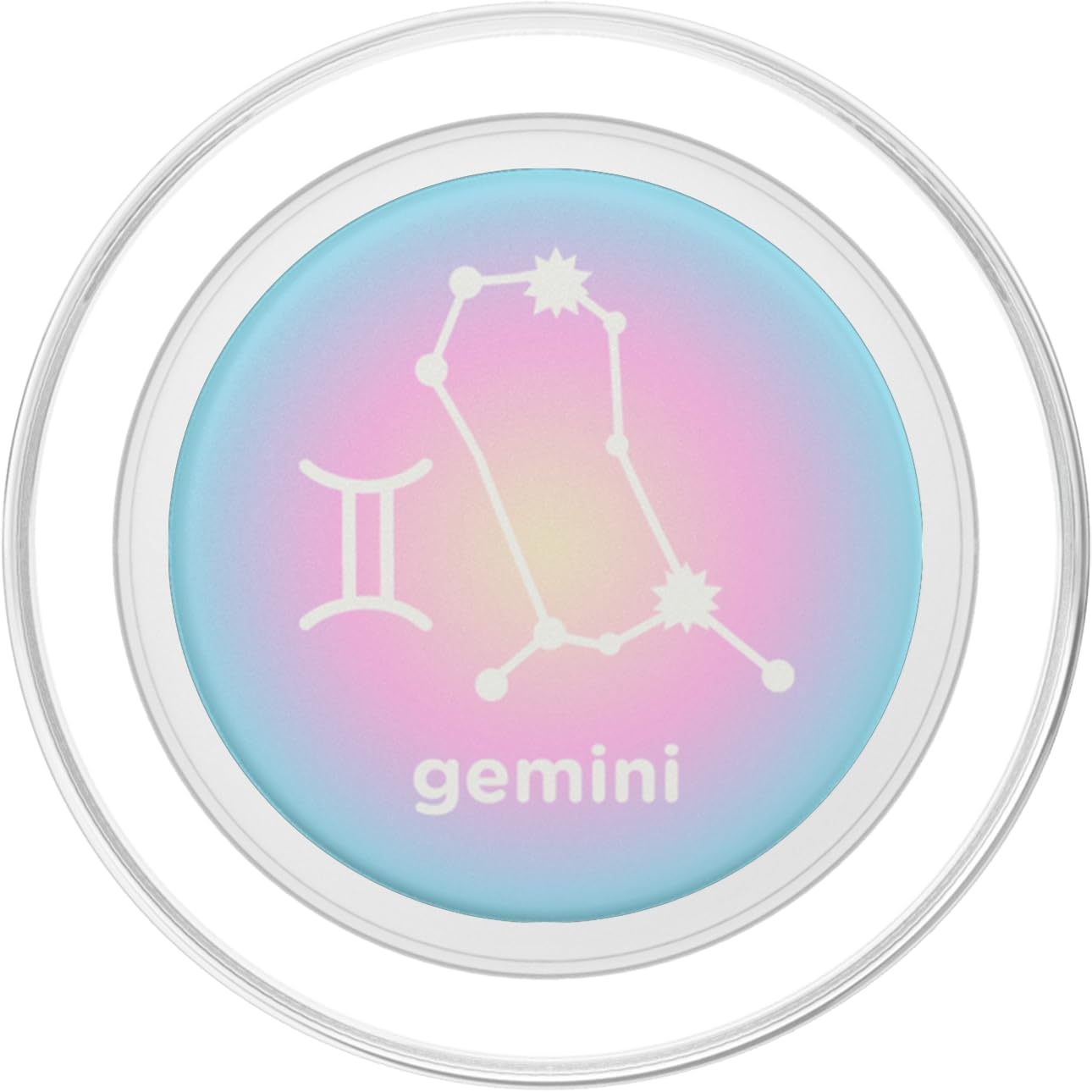 image:imagePopSockets Zodiac Phone Grip Gemini Zodiac Sign PopSockets Adhesive PopGripMagnetic PopGrip