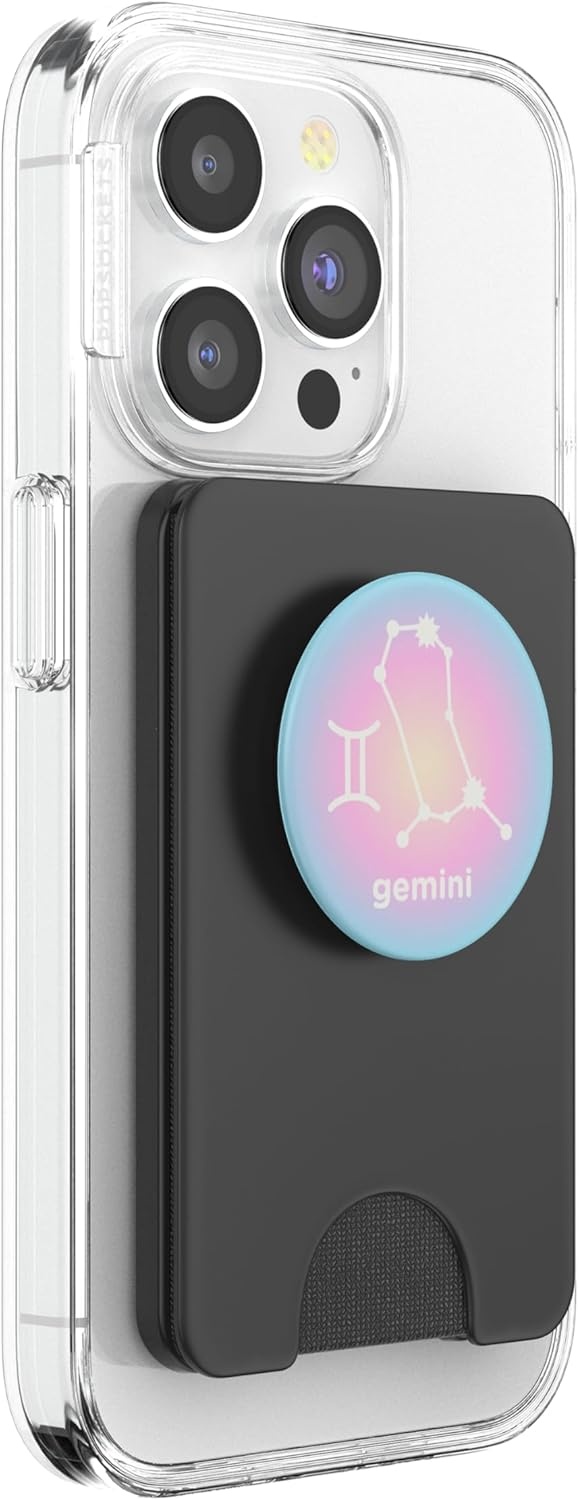 image:imagePopSockets Zodiac Phone Grip Gemini Zodiac Sign PopSockets Adhesive PopGripMagnetic PopWallet