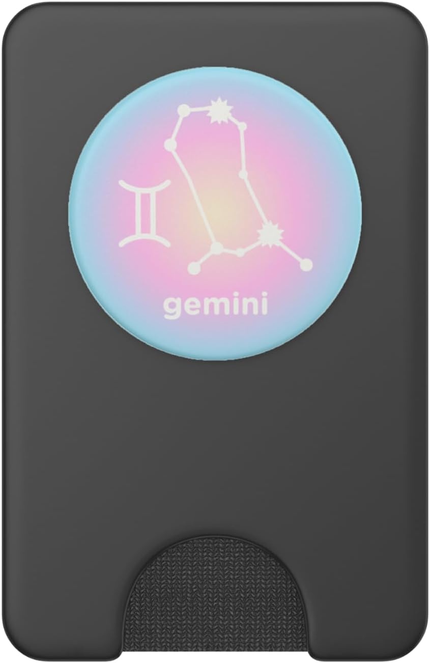 image:imagePopSockets Zodiac Phone Grip Gemini Zodiac Sign PopSockets Adhesive PopGripMagnetic PopWallet