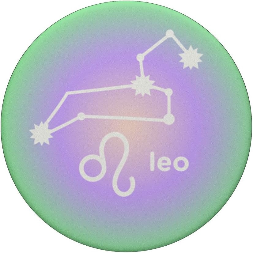 image:imagePopSockets Zodiac Phone Grip Leo Zodiac Sign PopSockets Adhesive PopGripAdhesive PopGrip