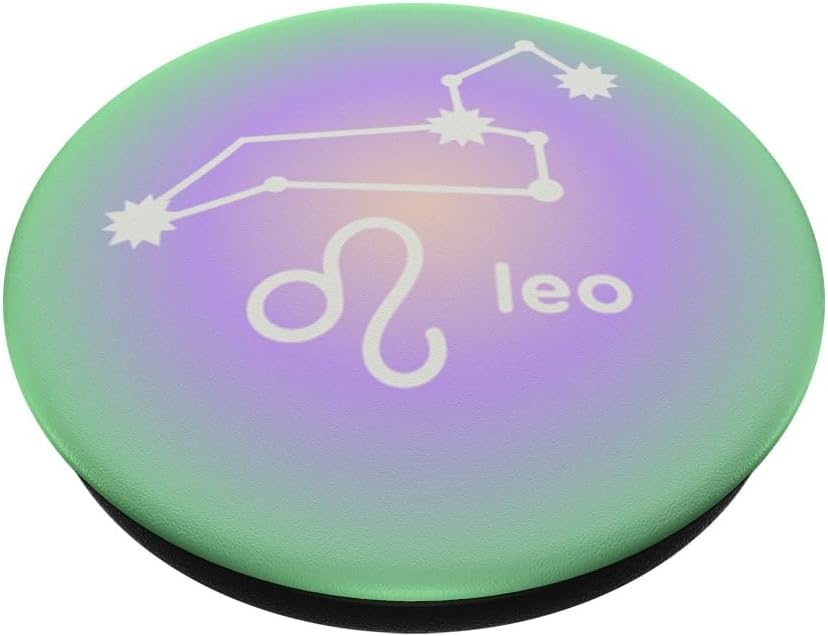 image:imagePopSockets Zodiac Phone Grip Leo Zodiac Sign PopSockets Adhesive PopGripAdhesive PopGrip