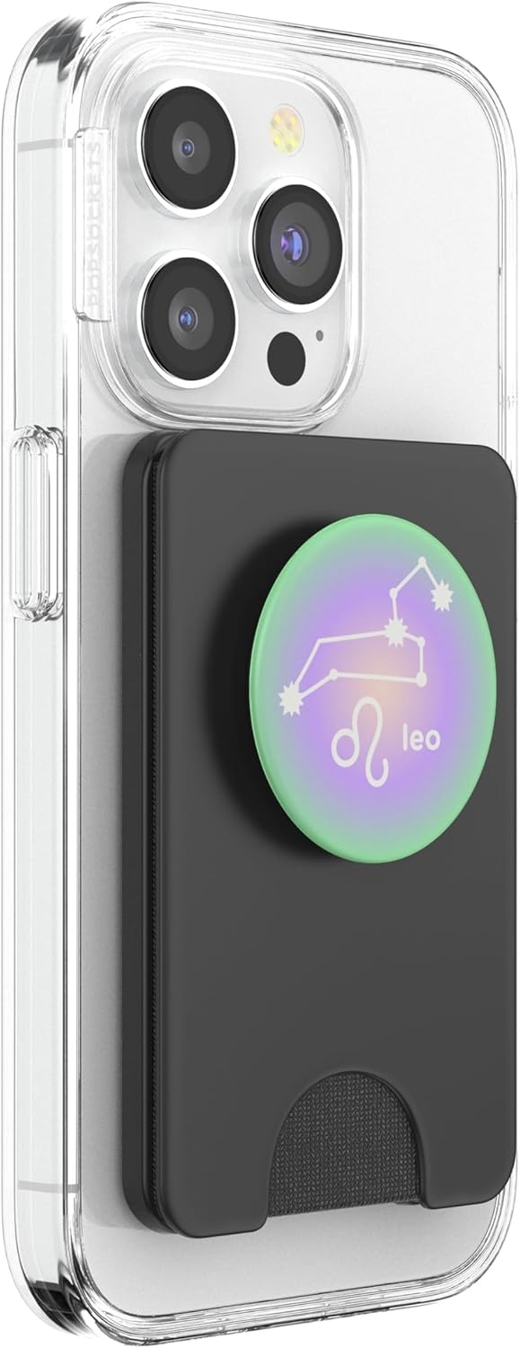 image:imagePopSockets Zodiac Phone Grip Leo Zodiac Sign PopSockets Adhesive PopGripMagnetic PopWallet