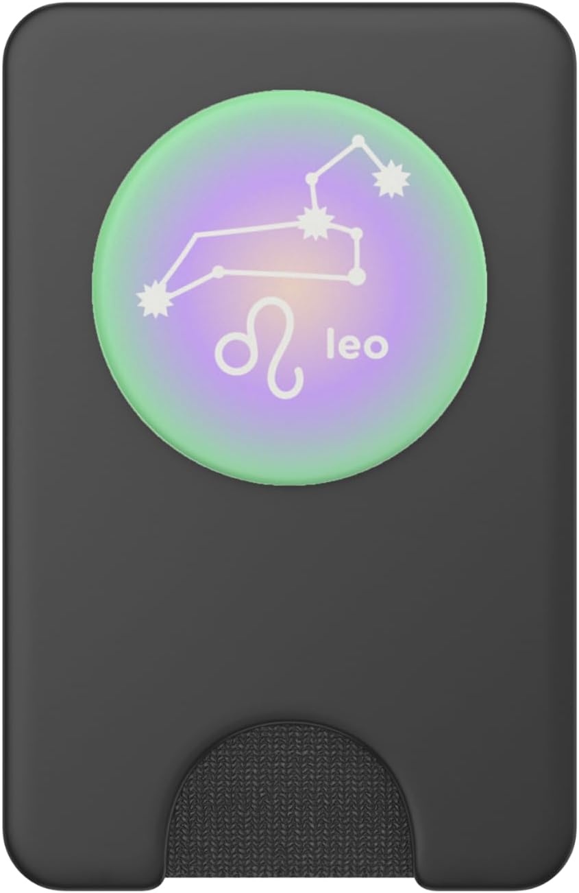 image:imagePopSockets Zodiac Phone Grip Leo Zodiac Sign PopSockets Adhesive PopGripMagnetic PopWallet