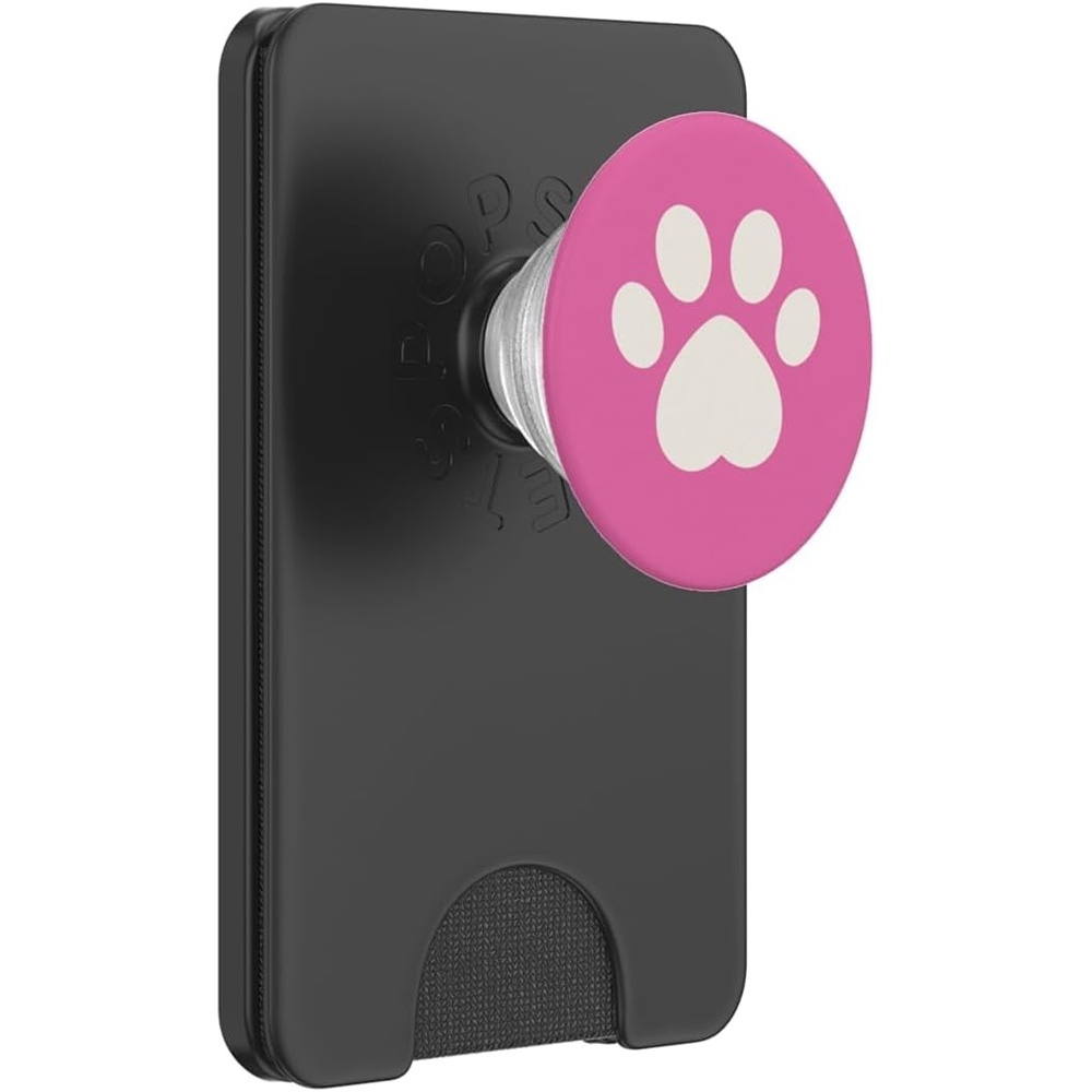 image:imagePopSockets Pet Phone Grip Pink Paw PopSockets PopGrip for MagSafeMagnetic PopWallet