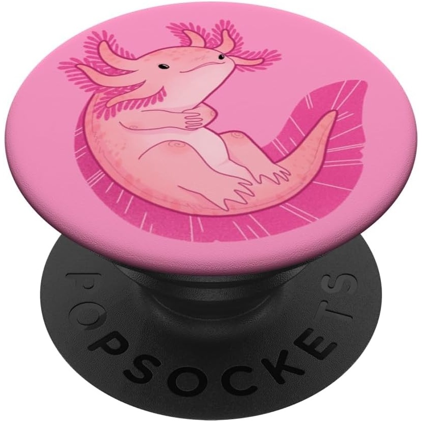 image:imagePopSockets Phone Grip Axolotl PopSockets PopGrip for MagSafeAdhesive PopGrip