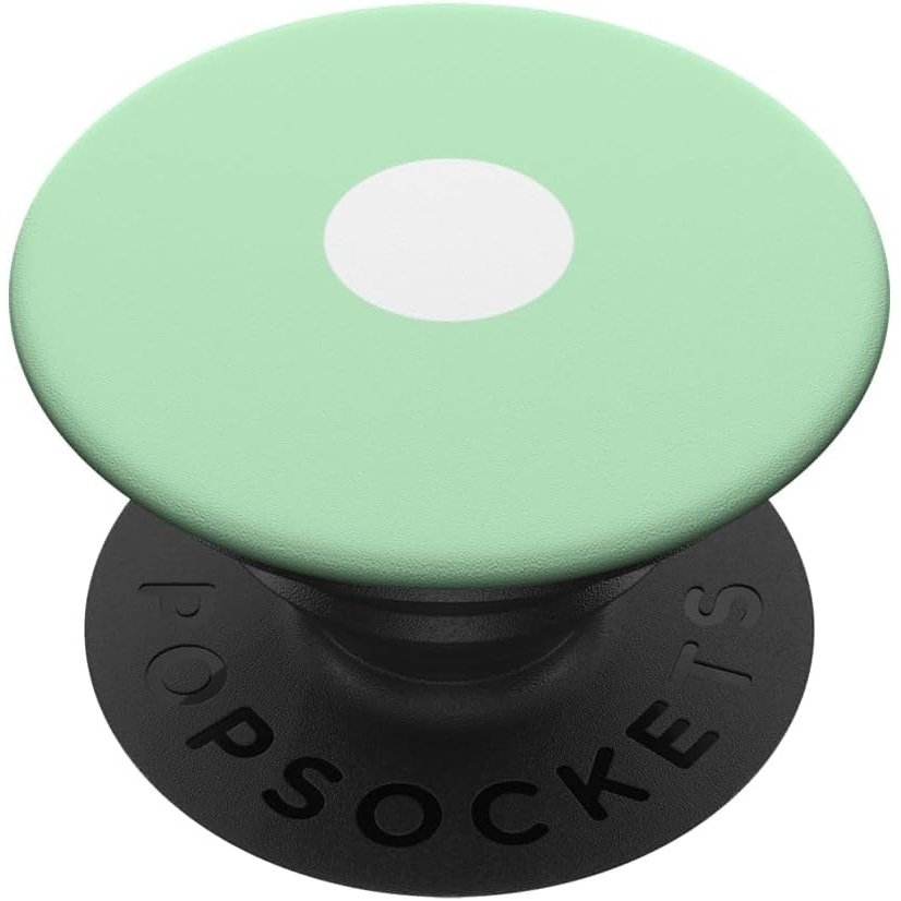 image:imagePopSockets Phone Grip Green amp White Dot PopSockets PopGrip for MagSafeAdhesive PopGrip