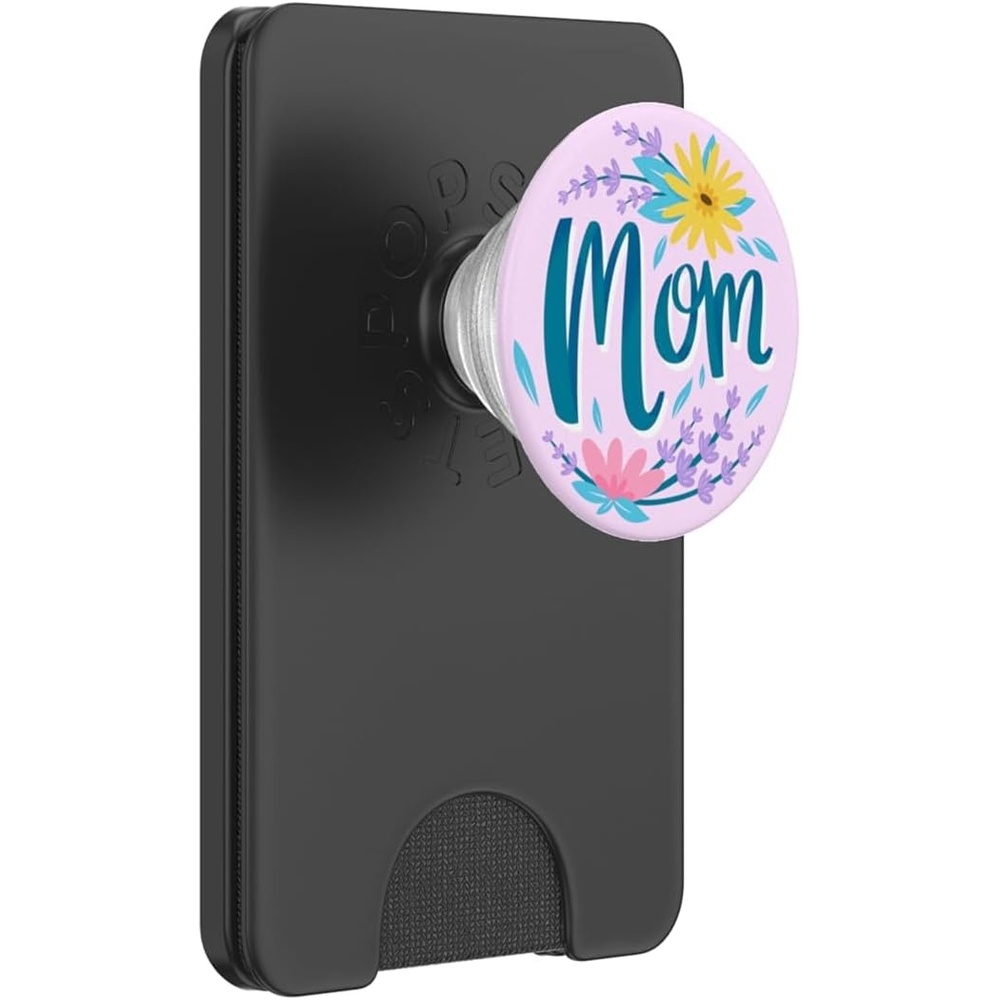 image:imagePopSockets Phone Grip Pink Floral Mom PopSockets PopGrip for MagSafeMagnetic PopWallet