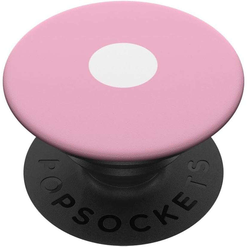 image:imagePopSockets Phone Grip Pink amp White Dot PopSockets PopGrip for MagSafeAdhesive PopGrip