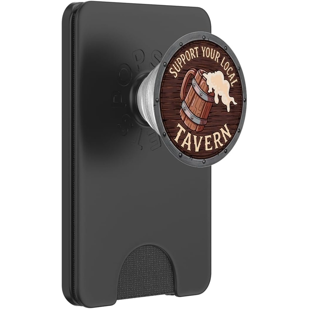 image:imagePopSockets Phone Grip  Support Your Local Tavern PopSockets PopGrip for MagSafeMagnetic PopWallet