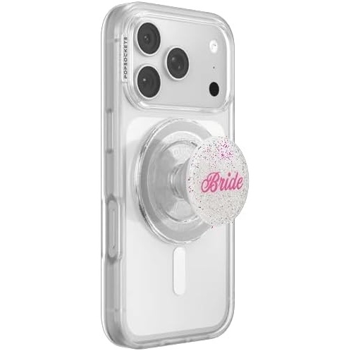image:imagePopSockets Phone Grip for MagSafe Magnetic Holder Phone Stand Cute Bridal Bling