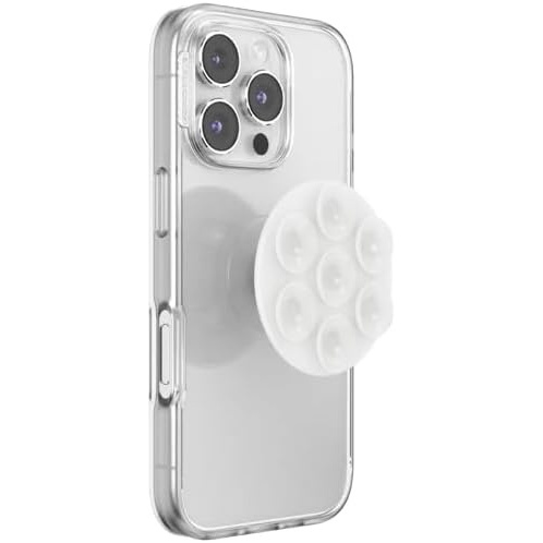 image:imagePopSockets PopTop Adhesive Phone Grip with Swappable Top Clear Clear