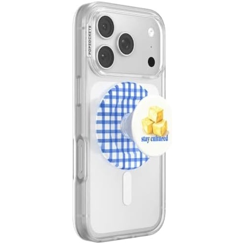 image:imagePopSockets PopTop Adhesive Phone Grip with Swappable Top Funny So SaltyStay Cultered