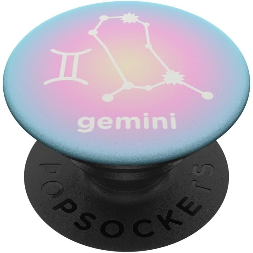 image:imagePopSockets Zodiac Phone Grip Gemini Zodiac Sign PopSockets Adhesive PopGripAdhesive PopGrip