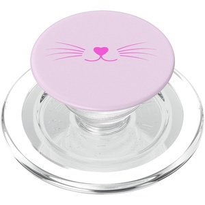 PopSockets Cat Phone Grip – Kitty Nose PopSockets PopGrip for MagSafe(Magnetic PopGrip)