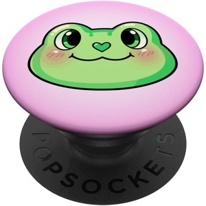 PopSockets Frog Phone Grip – Hopper PopSockets PopGrip for MagSafe(Adhesive PopGrip)
