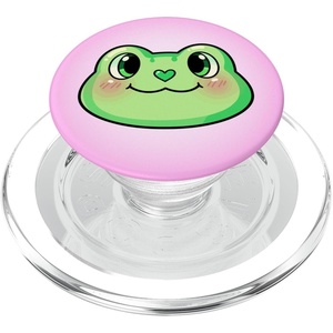 PopSockets Frog Phone Grip – Hopper PopSockets PopGrip for MagSafe(Magnetic PopGrip)