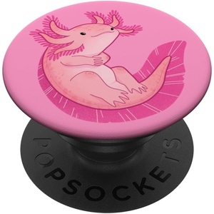 PopSockets Phone Grip – Axolotl PopSockets PopGrip for MagSafe(Adhesive PopGrip)